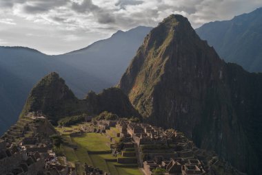 Machu Picchu Huayna Picchu gördüm
