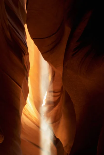 Raggio Luce Nel Canyon Antelope — Foto Stock