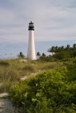 Anahtar Biscayne, Florida'daki Cape Florida Lighthouse