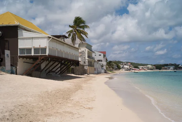 Sandstrand Der Karibik Sint Maarten — Stockfoto