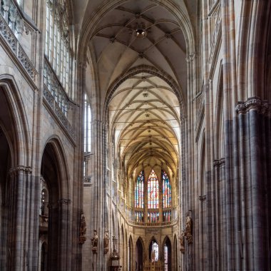 iç saint vitus Katedrali Prag, Çek Cumhuriyeti