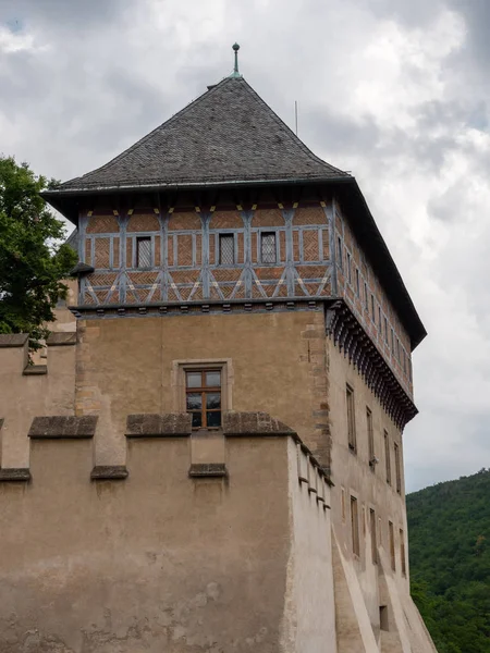 Burgraves House al Castello di Karlstejn in Boemia, Repubblica Ceca — Foto Stock