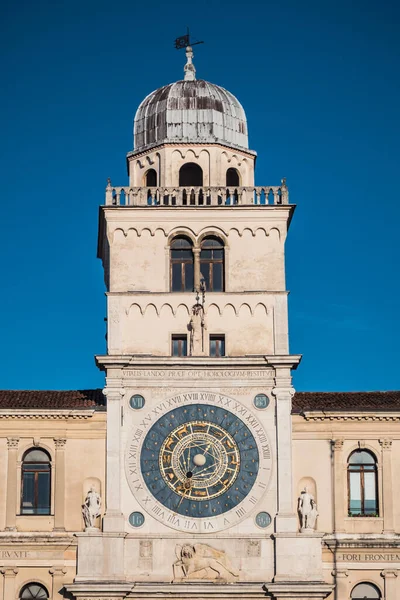 Torre Dell Orologio Torre Relógio Astronómico Piazza Dei Signori Pádua — Fotografia de Stock