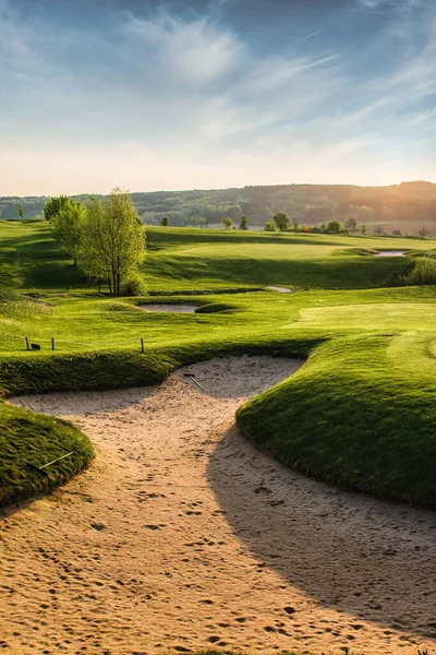 Golf sahası manzarası