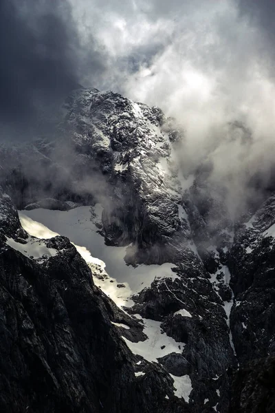 Прекрасный Вид Горы Панорамном Районе Баварии Альпах — стоковое фото