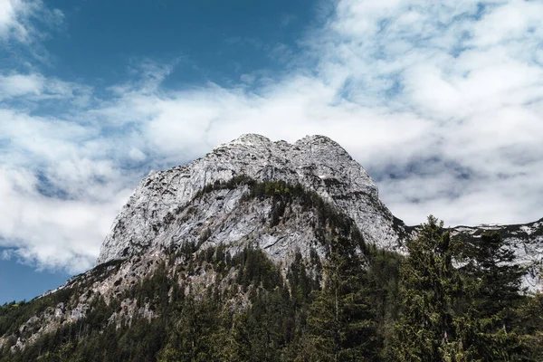 Красивий Вид Гори Панорамній Зоні Баварії Альпах — стокове фото