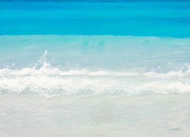 Deniz ve kum ile yaz arka plan. Deniz manzara