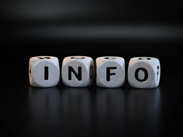 Bilgi sembolü, bilgi kavramı, 3d render, kavramsal görüntü.