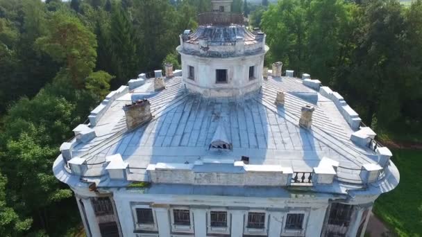 Antiguos Monumentos Arquitectónicos Son Destruidos Durante Mucho Tiempo Convirtiéndose Ruinas — Vídeos de Stock