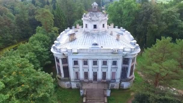 Antika Arkitektoniska Monument Förstörs Lång Tid Förvandlas Till Ruiner — Stockvideo