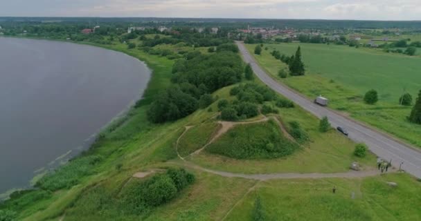러시아 여름철 부대에서 가져온 볼호프강 고대둔 아름다운 모습이다 전설에 따르면 — 비디오
