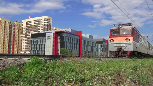 Rus Demiryolu Endüstrisinin Günlük Yaşamı — Stok video