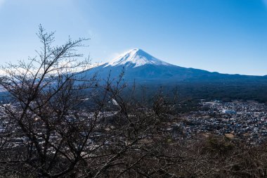 Yukarıdan Fuji Dağı