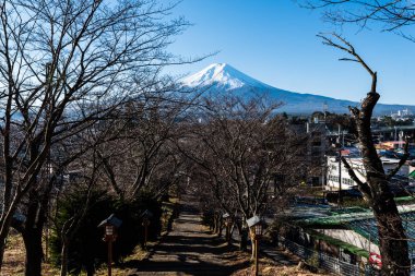 Mount Fuji Dağı üzerinden