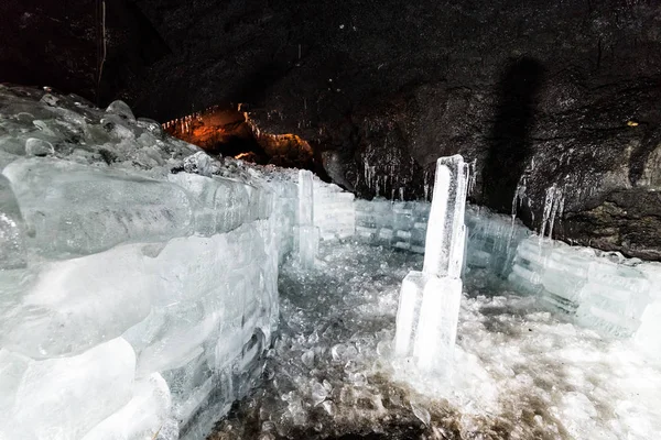 Große Japanische Eishöhle — Stockfoto