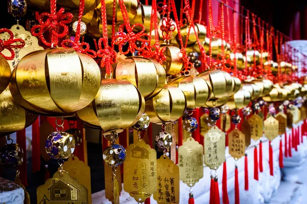 Eski tapınak Tayvan Çin muska.