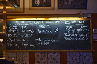 Stockholm eski Restoran