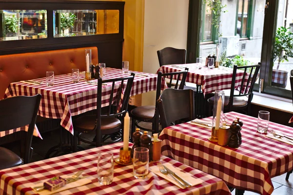 Restaurante Estilo Italiano Estocolmo — Fotografia de Stock