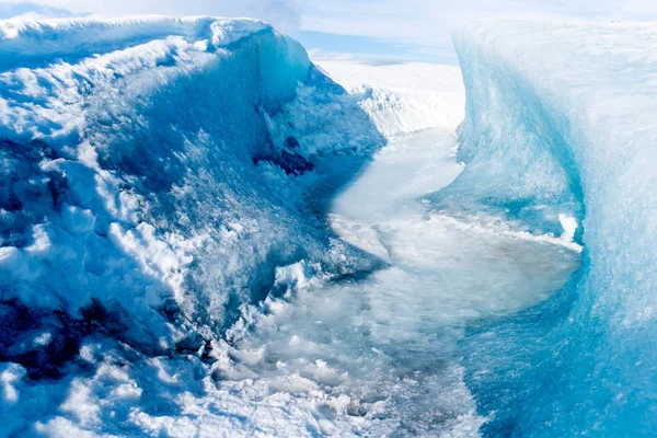 アイスランド アイスランド氷を洞窟します。 — ストック写真