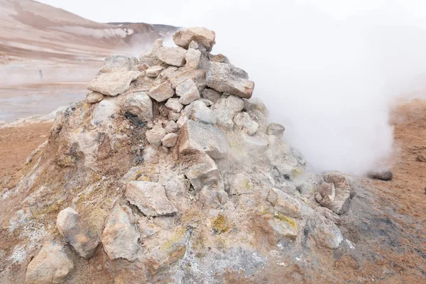 Zone géothermique islandaise en Islande — Photo