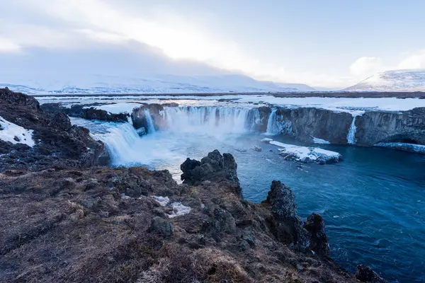 Dettifoss waterfall in Iceland — Stock Photo, Image