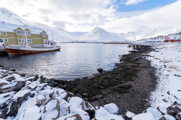 冰岛冰岛的冰岛渔村 — 图库照片