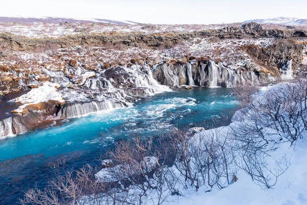 アイスランドのハルーンフォスターの滝 — ストック写真