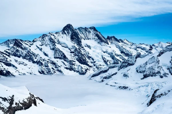 Švýcarské Alpy scenérie — Stock fotografie