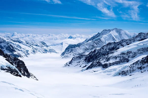 Paesaggio alpino svizzero — Foto Stock