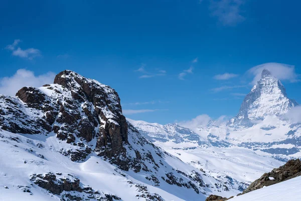 MT. Matterhorn v Zermattu — Stock fotografie