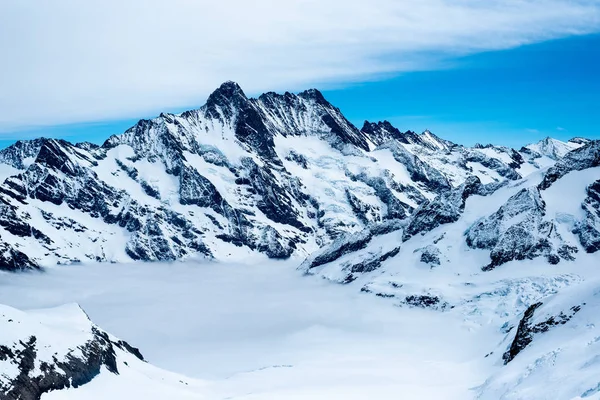 Cenário dos Alpes Suíços Fotos De Bancos De Imagens