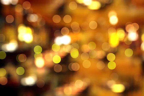 golden color bokeh light background