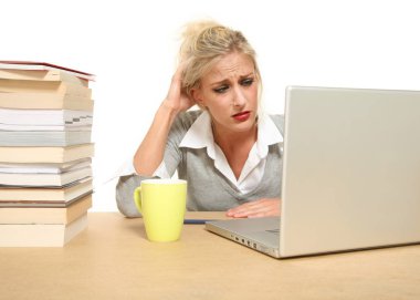 Memur olarak kadın portre