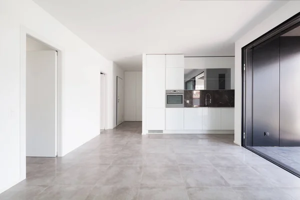 Intérieurs Appartement Moderne Personne Intérieur — Photo