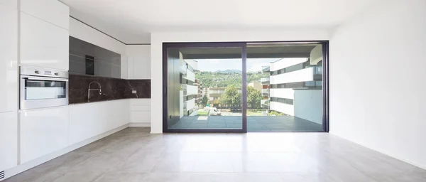 Interieur Einer Modernen Wohnung Niemand Drinnen — Stockfoto