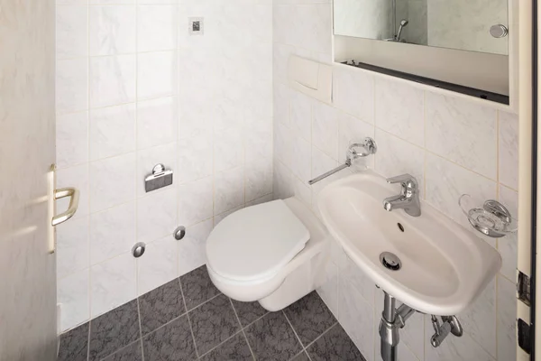 Vintage Bathroom Tiles Nobody — Stock Photo, Image