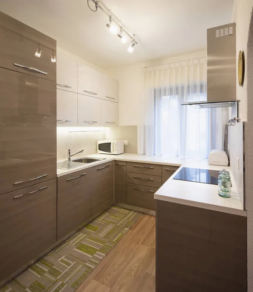 Kitchen Renovated Apartment Nobody — Stock Photo, Image