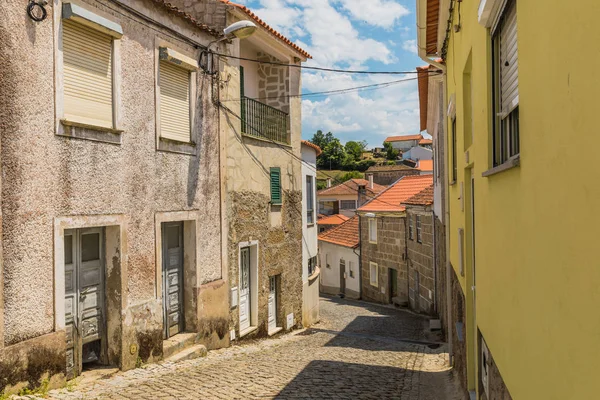 Straße Eines Portugiesischen Dorfes Goncalo Niemand Der Nähe — Stockfoto