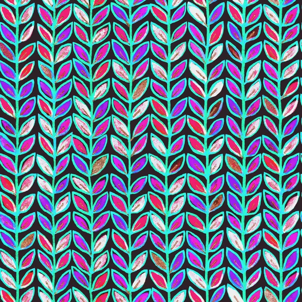 El çizilmiş suluboya çiçek soyut desen laves. sorunsuz desen.