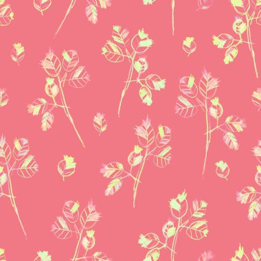 Çocuk çizim tarzı, çiçekler pürüzsüz desen. Çok renkli, naif, çiçek desenli bir el çizilmiş. Kumaş, duvar kağıdı, bebek odası, ambalaj, kağıt, baskı için tasarım. Renkli tasarım.