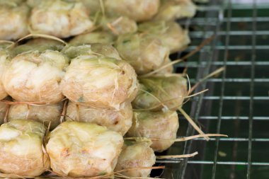 Yengeç eti rulo, Çin yemeği için meze, sokak gıda Tayland yığını.