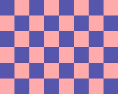 Damalı desen arka plan, masaüstü duvar kağıdı veya Web sitesi tasarımı için kare geometrik desen, metin için kopya alanı ile şablon-Illustration.