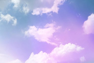 pastel renk gökyüzü arka plan, yumuşak ton renk arka plan.