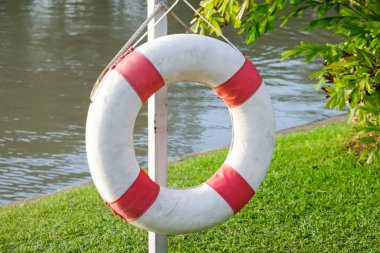 Lifebuoy J göl için çelik, kurtarma ekipmanları üzerinde asılı