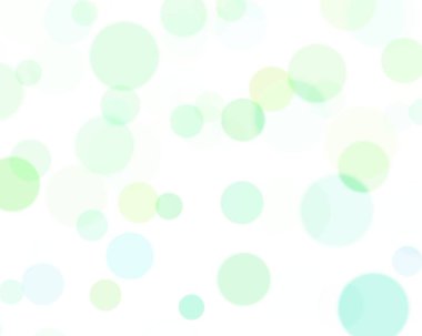 Beyaz arkaplanda renkli baloncuklar, soyut arkaplan kullanımı