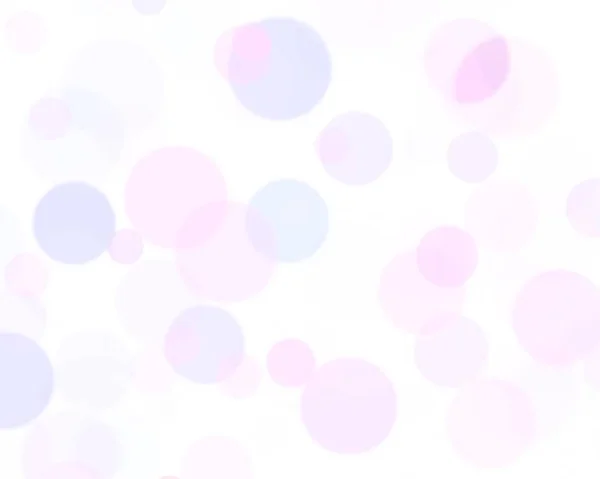 Colorful bubbles on white background, abstract background use fo — Stock Photo, Image