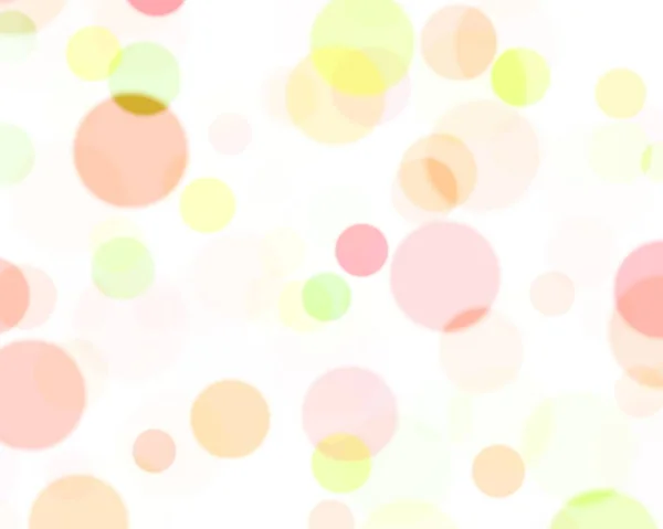Colorful bubbles on white background, abstract background use fo — Stock Photo, Image