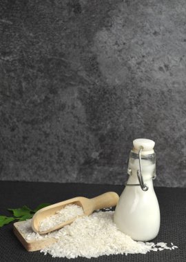 Pirinç sütü biyo organik wege