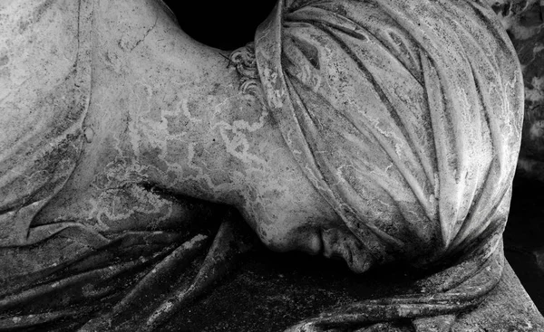 Monument Details Cementary Tumb — Stock Photo, Image