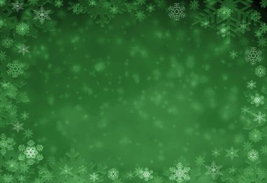 kar taneleri ile Kış Noel arka plan